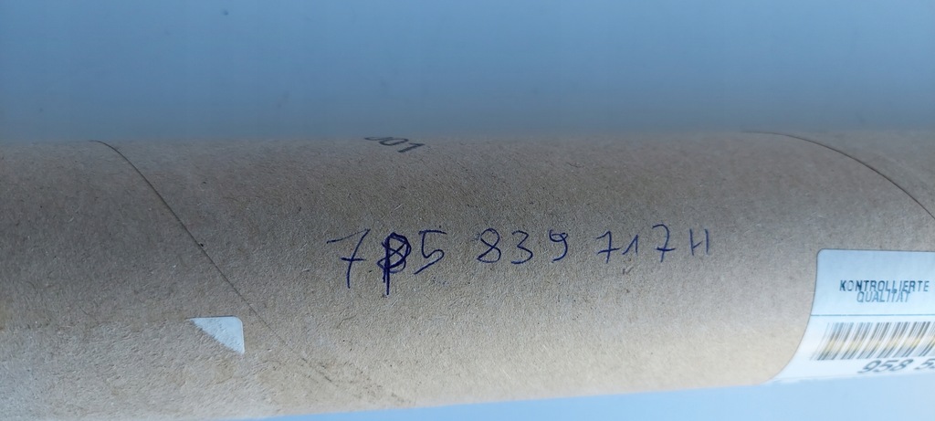 фото №5, Porsche cayenne молдинг дверь левый задняя 7p5839717h