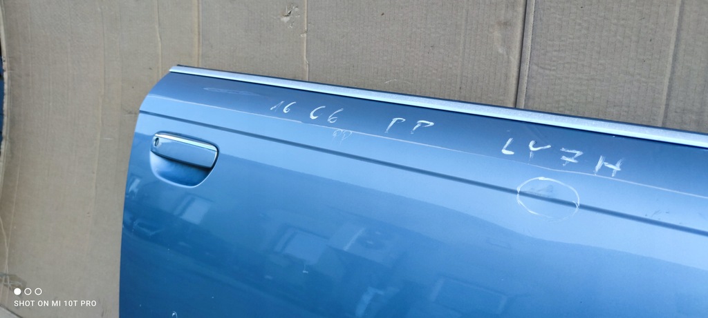 фото №9, Двері правий перед audi a6 c6 ly7h 2004-2011