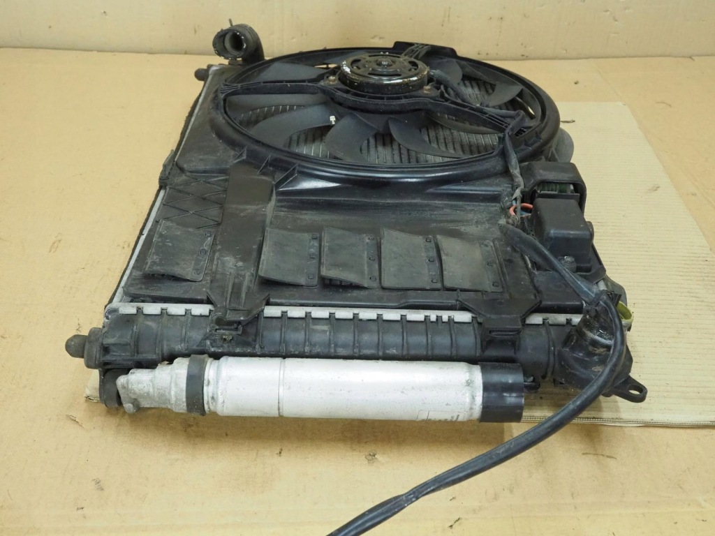 фото №5, Mini cooper r50 1.6b 2005r комплект радиатор вентилятор