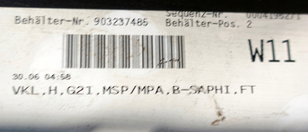 фото №12, Bmw 3 g21 m-pakiet alpina 8073576 2018-2021 бампер задняя задний