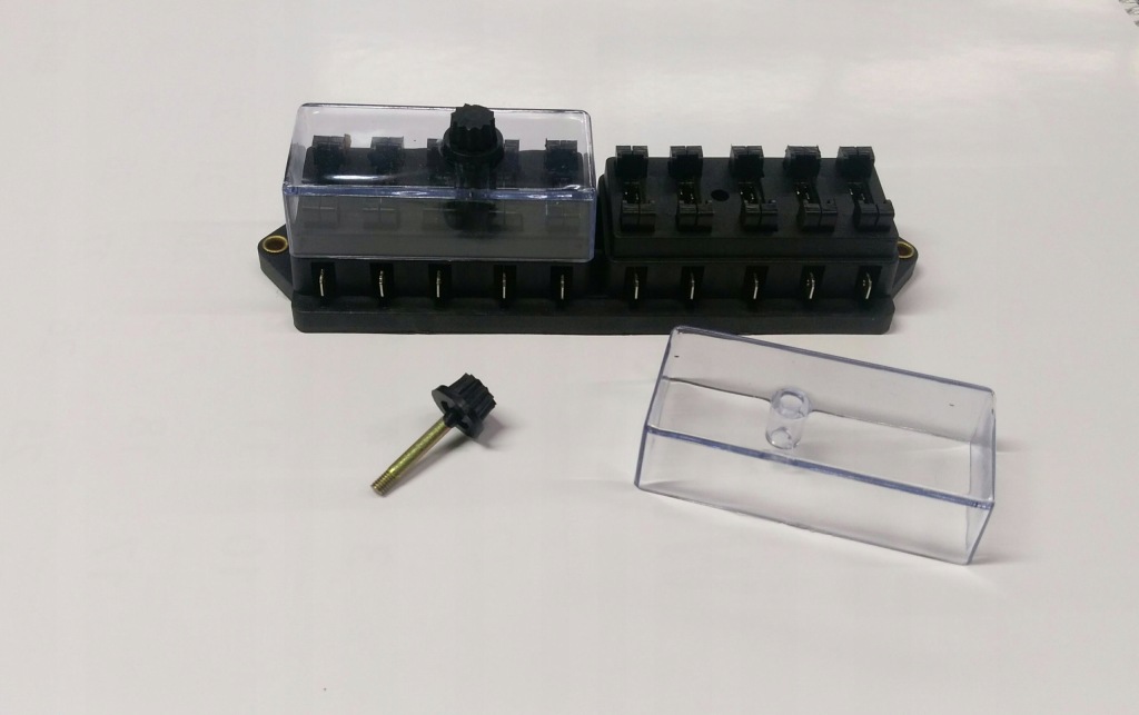 фото №5, Коробка корпус запобіжників універсальна 10 nowa