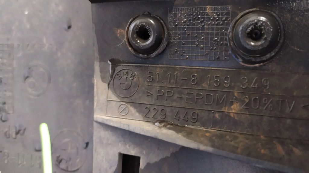 Бампер перед передній bmw 5 e39 Зі Шроту