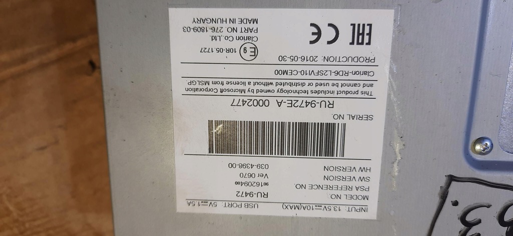 фото №6, Радиопроигрыватель toyota proace ii 9816209480