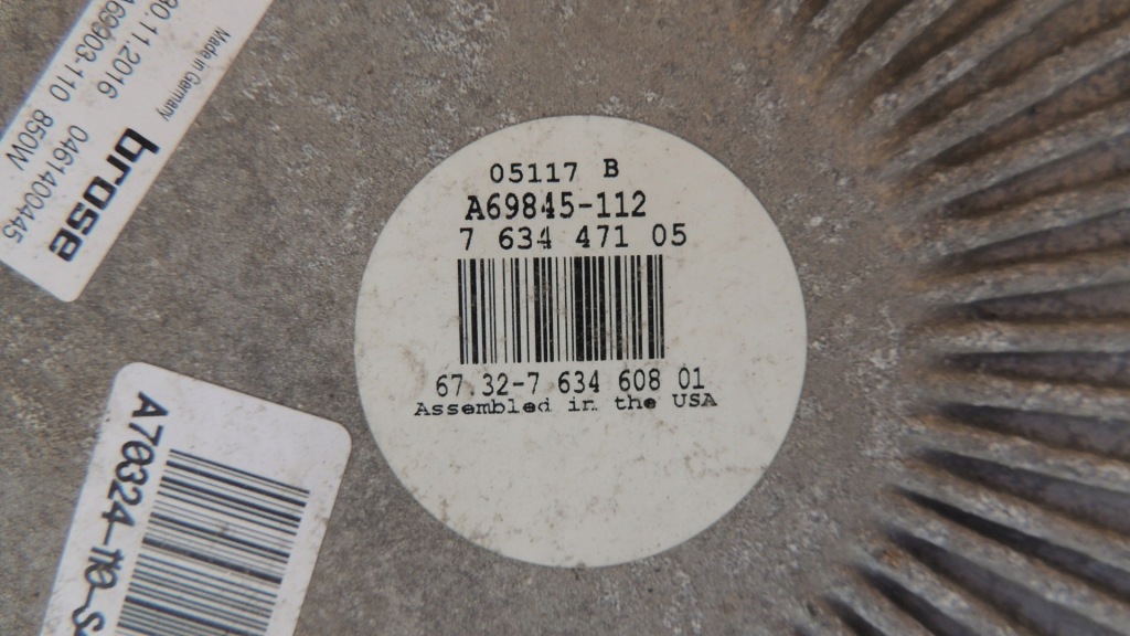 фото №5, Вентилятор радіатора bmw x5 f15