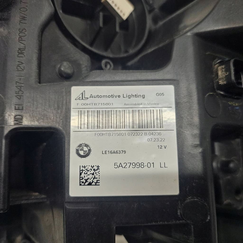 фото №15, Лампа правая перед передняя bmw x5 g05 laser 5a2799801