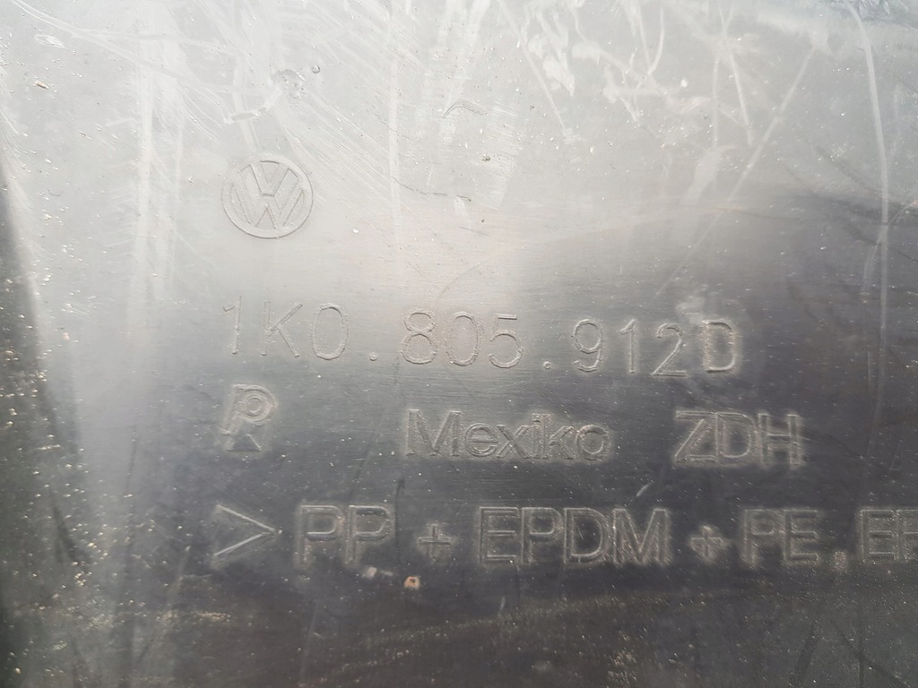 фото №7, Vw golf v plus подкрылок правое перед 1k0805978b