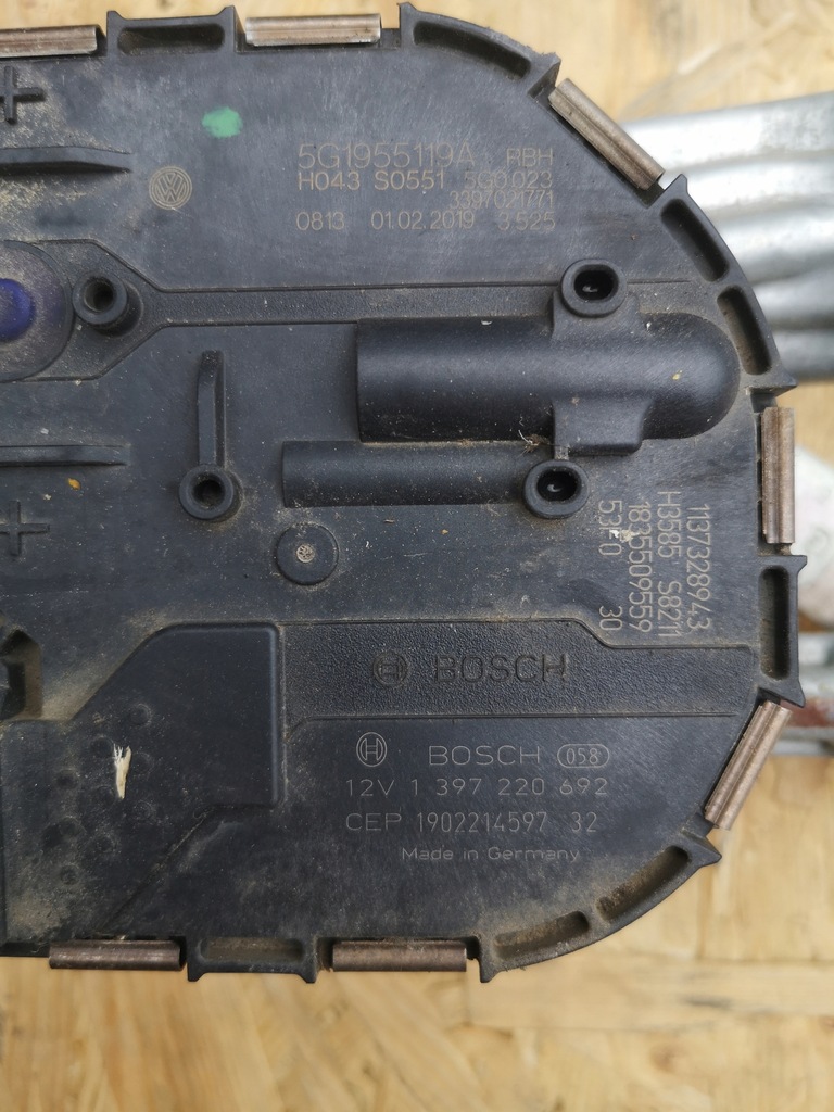 фото №4, Vw golf vii механизм дворник 5g1955119a