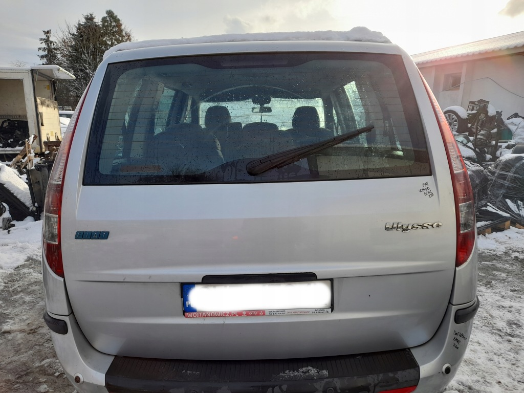 Fiat ulysse ii кришка багажника багажника задній скло код лакофарбового покриття ezrc Доставка