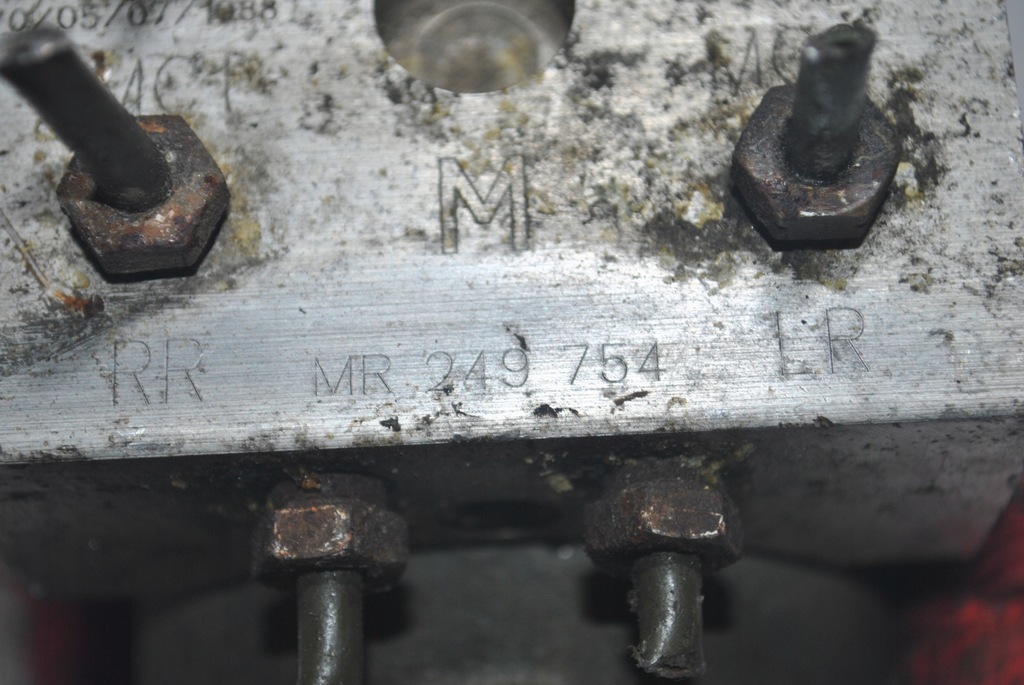 фото №7, Насос тормозная abs mitsubishi carisma 1.8 0265216464 mr249754 0273004225