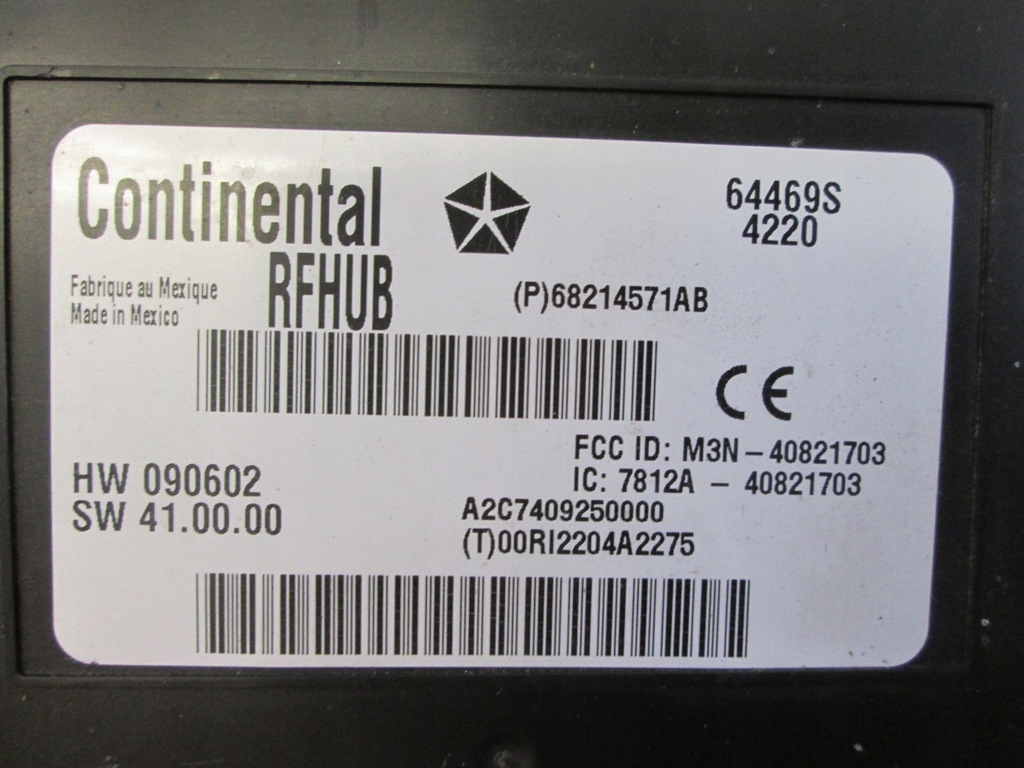 фото №3, Chrysler 300 ii 2013r модуль блок керування keyless