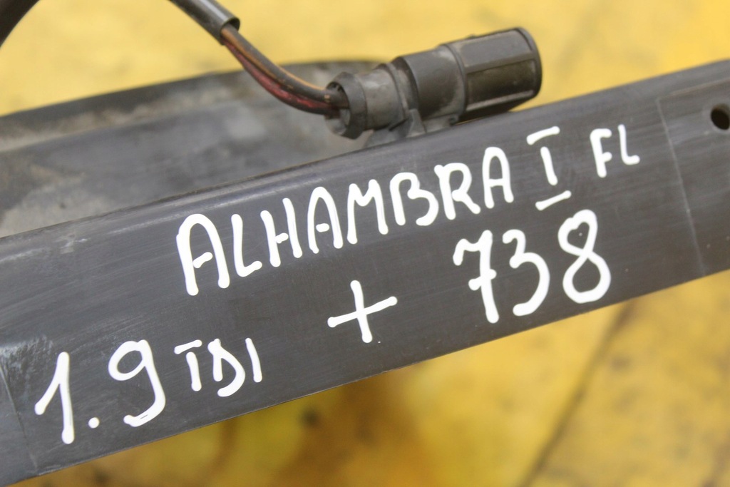 фото №11, Вентилятор радіатора alhambra i fl vw sharan 1.9 tdi 7m3121203a 0130303881