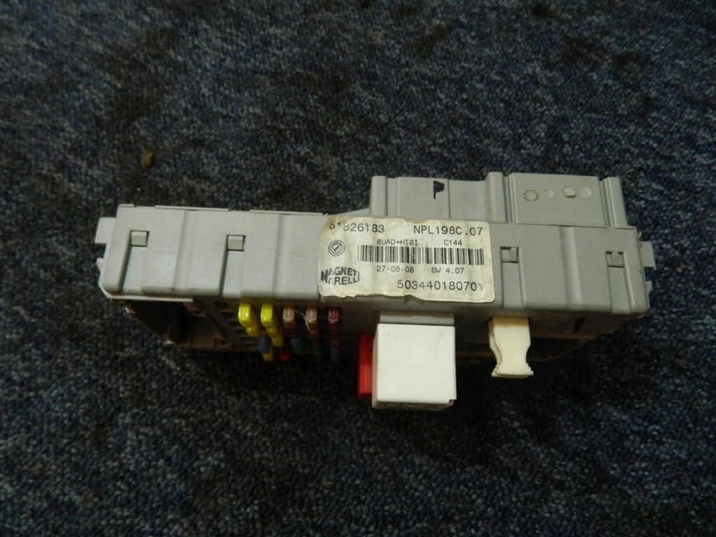 фото №10, Бортовой компьютер bsi ключ fiat bravo 2 2.0 16v m-jet