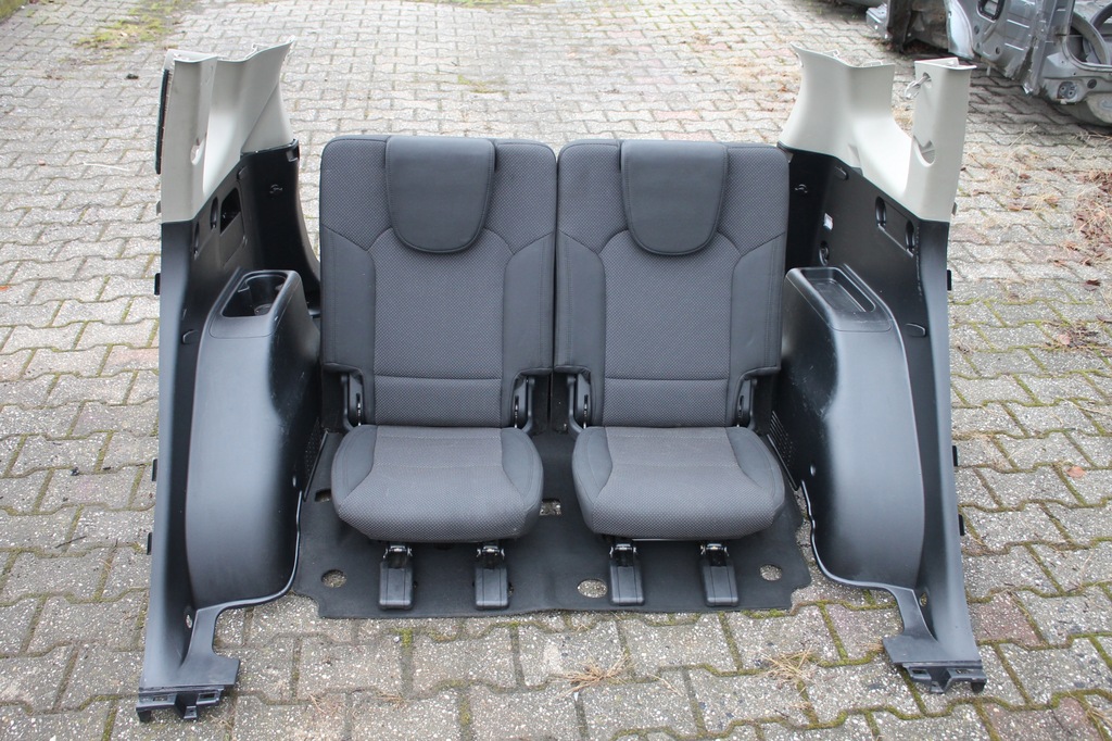 фото №1, Сидіння заднє сидіння 3 ряд обшивки ремені kia carens iv 13-19 комплект