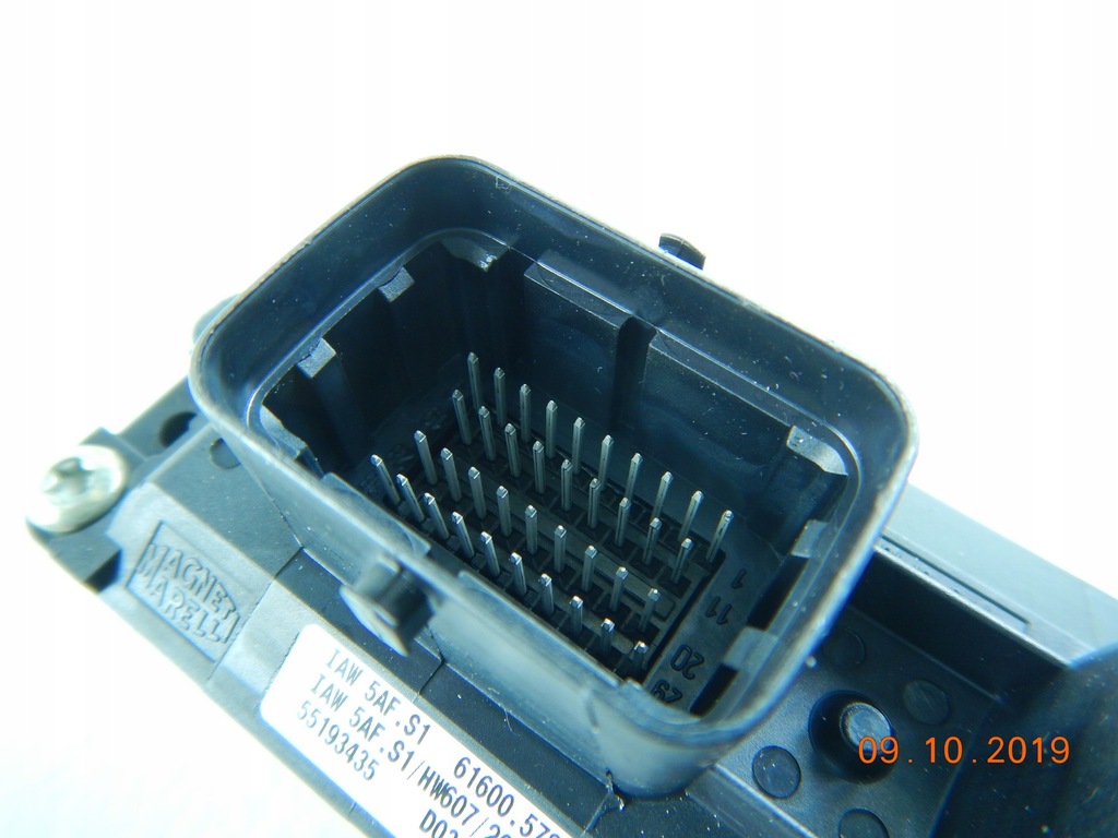 фото №7, Бортовий комп'ютер двигуна 55193435 fiat panda 03- 1.1 блок керування 71785177