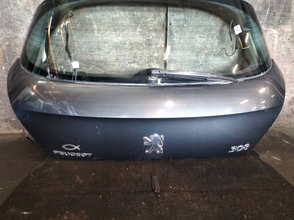 фото №13, Kompletny задня кришка багажника багажника бампер задня лампи peugeot 308 t7 hb ktpd