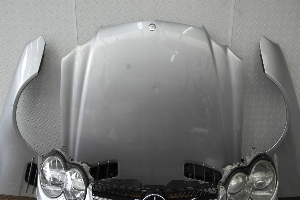 Mercedes sl r230 передні  комплект  капот бампер крила панель передня фари європа  744 Доставка