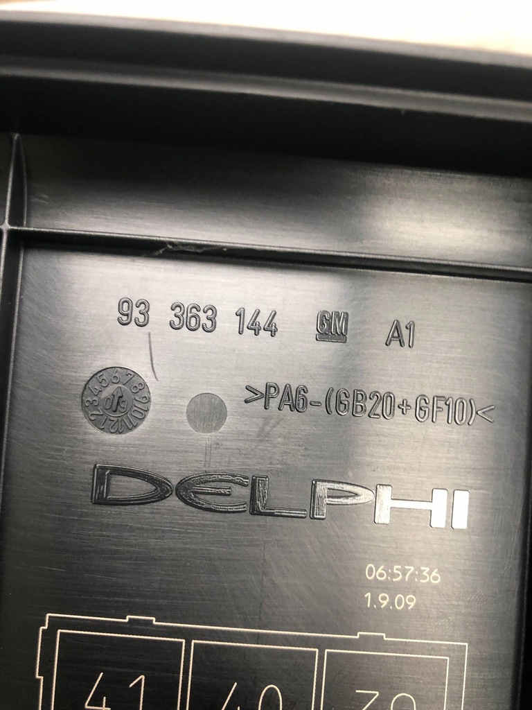 фото №5, Коробка предохранителей opel meriva a lift 93363144