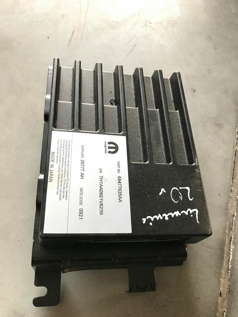 фото №1, Dodge ram dt 2019-2022 усилитель аудио радио