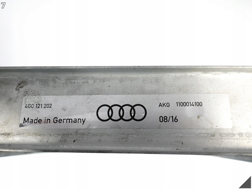 фото №8, Audi rs7 4g8 rs6 4g0 c7 s8 4h0 d4 lift дополнительная радиатор wody шланг wąż