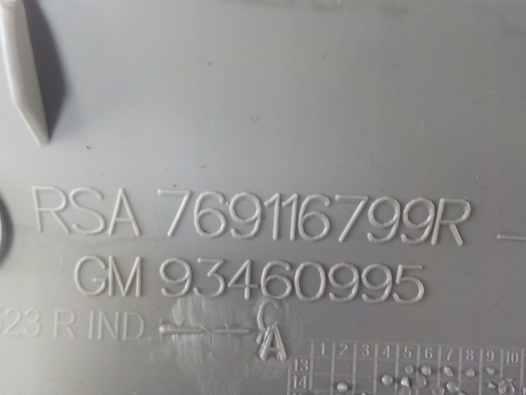 фото №5, Trafic iii vivaro b молдинг защита стойка правая