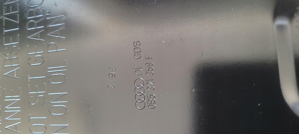 фото №6, S4 b8 lift a4 поддон масла коробки s-tronic s5 a5 3.0 tfsi 0b5 0b5321359f