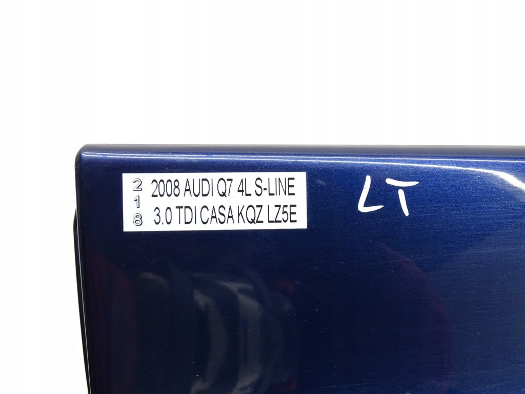 фото №9, Молдинг нижня двері лівий задня audi q7 4l s-line lz5e