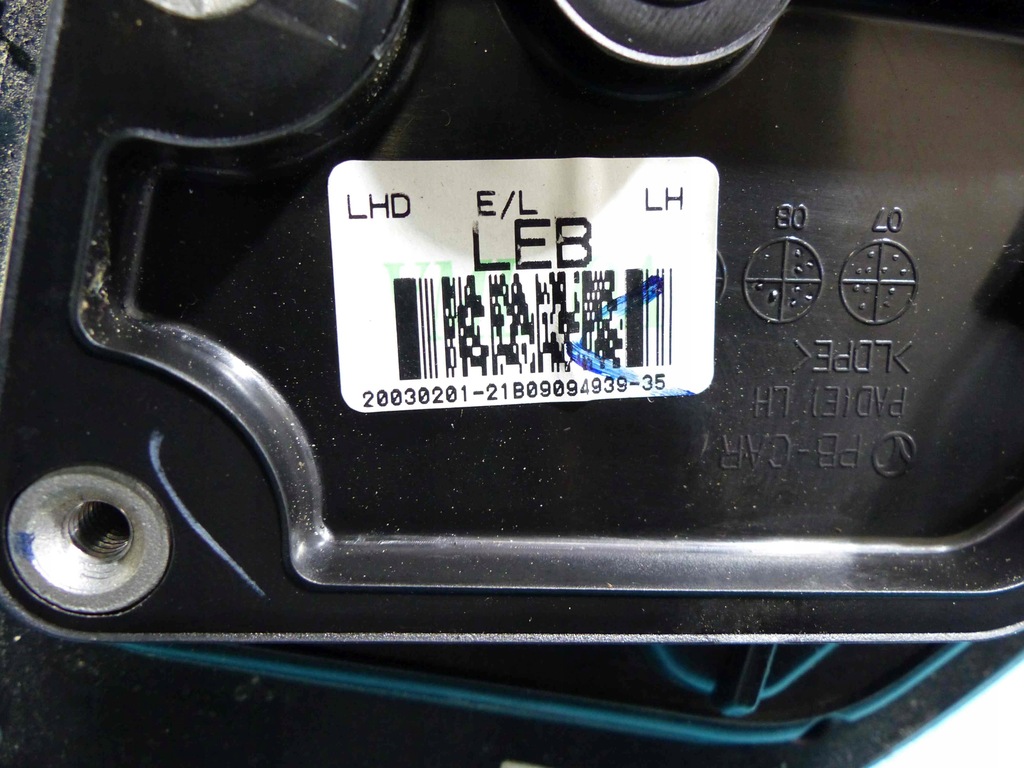 фото №7, Дзеркало ліва 3pin hyundai i20 europa 08-12