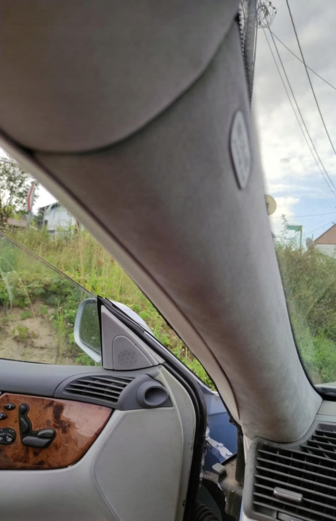 Потолок -стойки -защита солнцезащитная - алькантара  - mercedes cl w215 Доставка