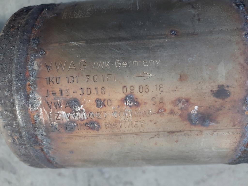 фото №12, Audi q3 8u 2.0tfsi труба выхлопная катализатор гаситель средний конечный