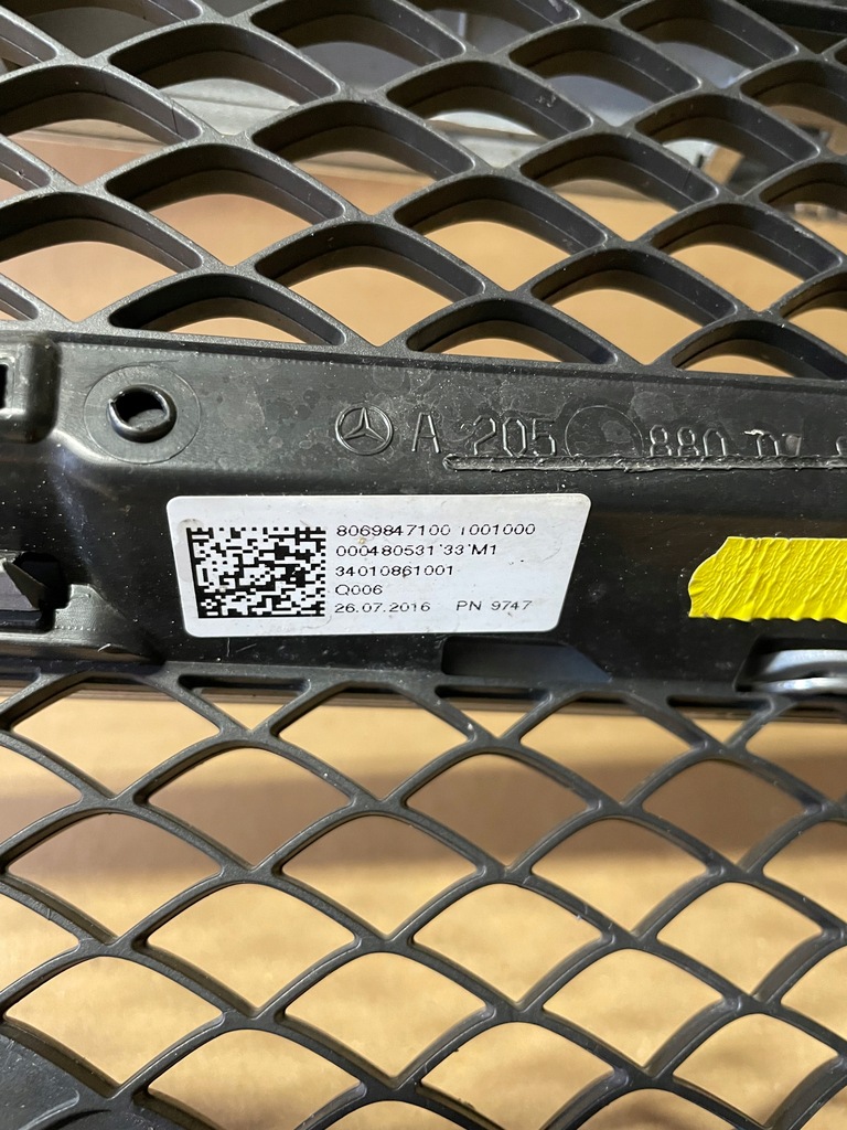 фото №3, Mercedes w205 решётка радиатора радиатора решётка радиатора