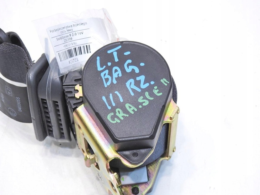 фото №3, Pas лівий задня iii ряд grand scenic ii