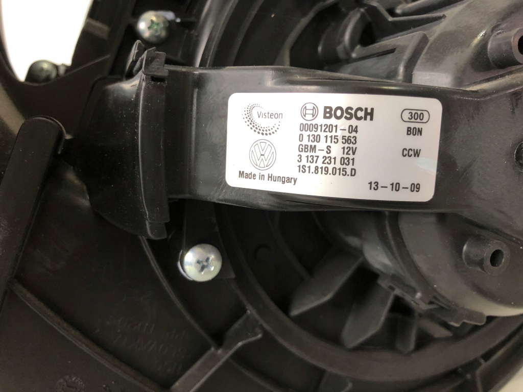 фото №8, Vw up citigo mii отопитель 1s1819003q