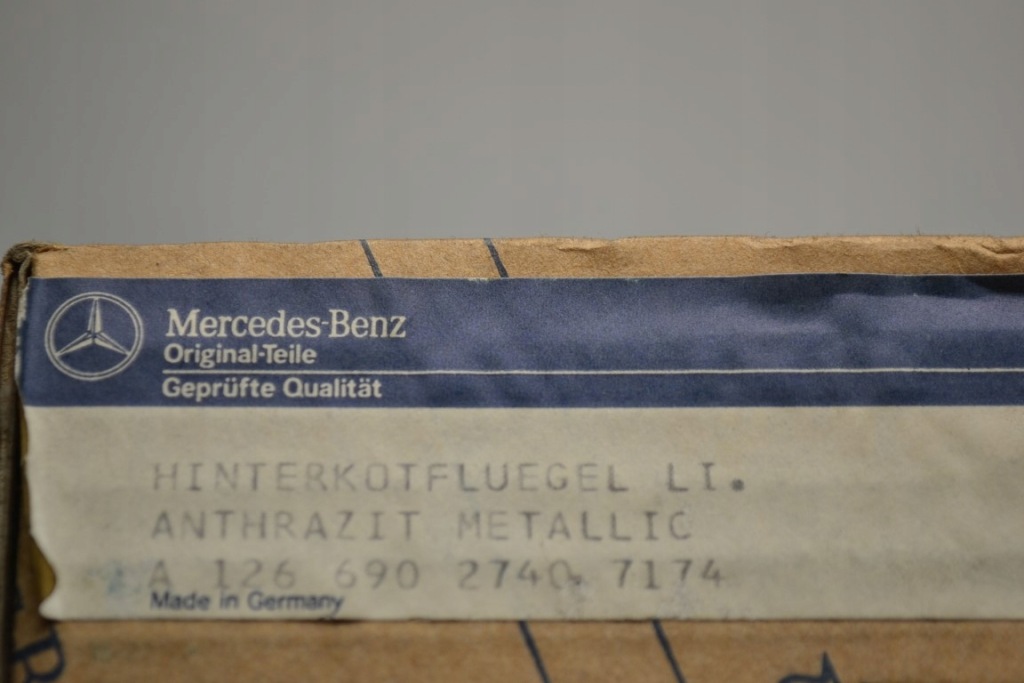 фото №10, Mercedes w126 se sel молдинг крыла левый задняя