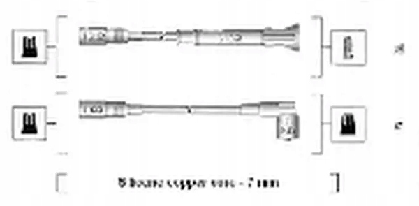 фото №1, Провода зажигания 941075180556 magneti marelli