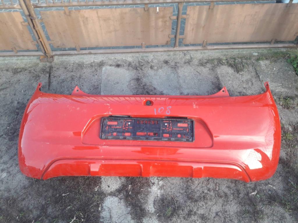 фото №1, Бампер задняя задний peugeot 108 14-