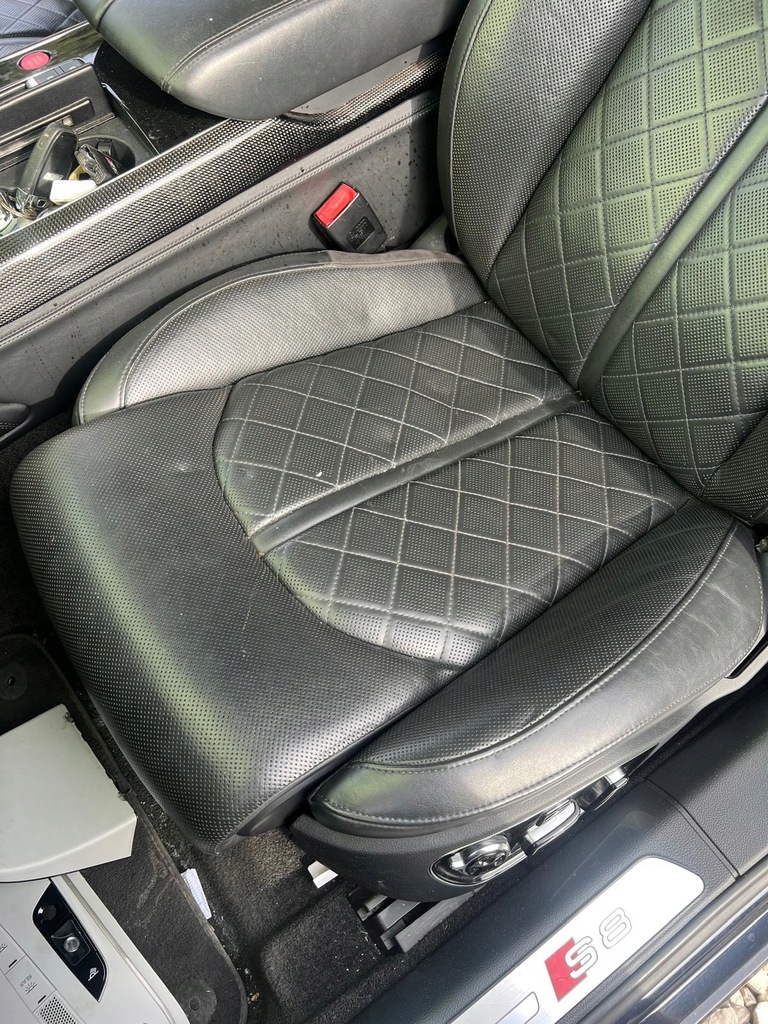 фото №11, Сиденья массаж вентилируемые комплект audi a8 s8 d4 czarna кожа!