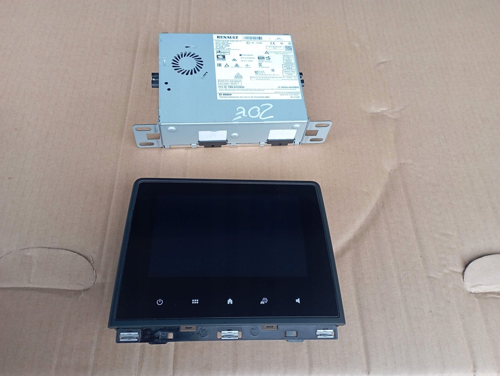фото №1, Renault zoe радіо дисплей екран 280346137r