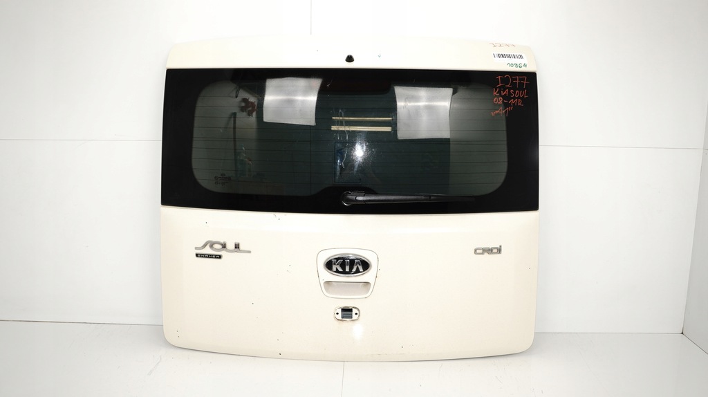 фото №1, Крышка багажника багажника задняя kia soul i 08-11r a1