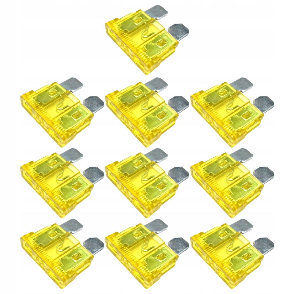 фото №4, 10x предохранитель płytkowy 20a автомобильный - k2 cardos