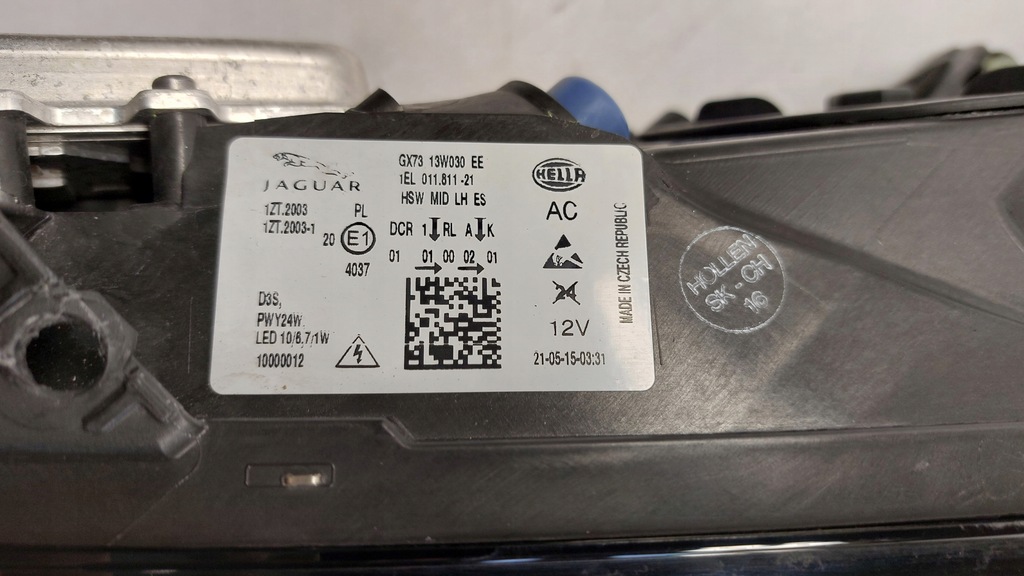 фото №14, Jaguar xe ксенон лівий некерований лампа ліва фара europa