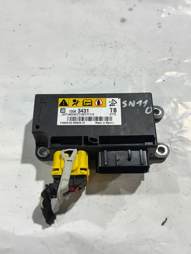 фото №1, Модуль датчик подушка безопасности opel insignia a 13583431