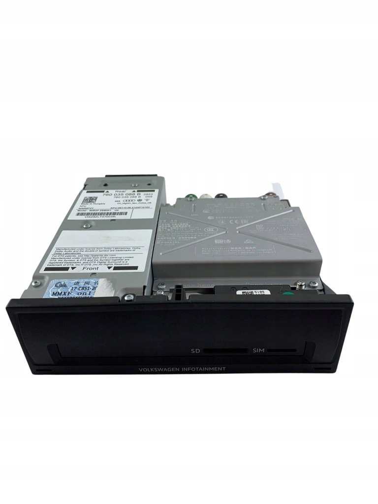 фото №1, Мультимедиа считыватель 760035088b vw touareg