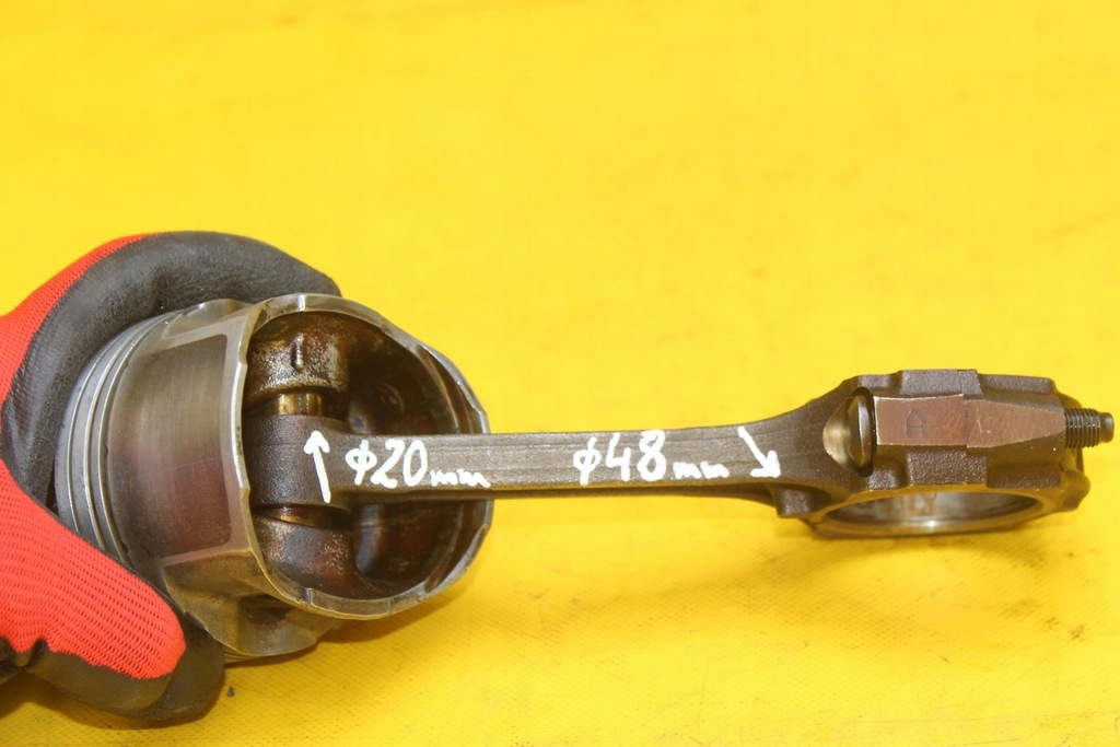 фото №8, Поршень шатун шатун поршни hyundai tucson kia sportage 2.0 b g4gc