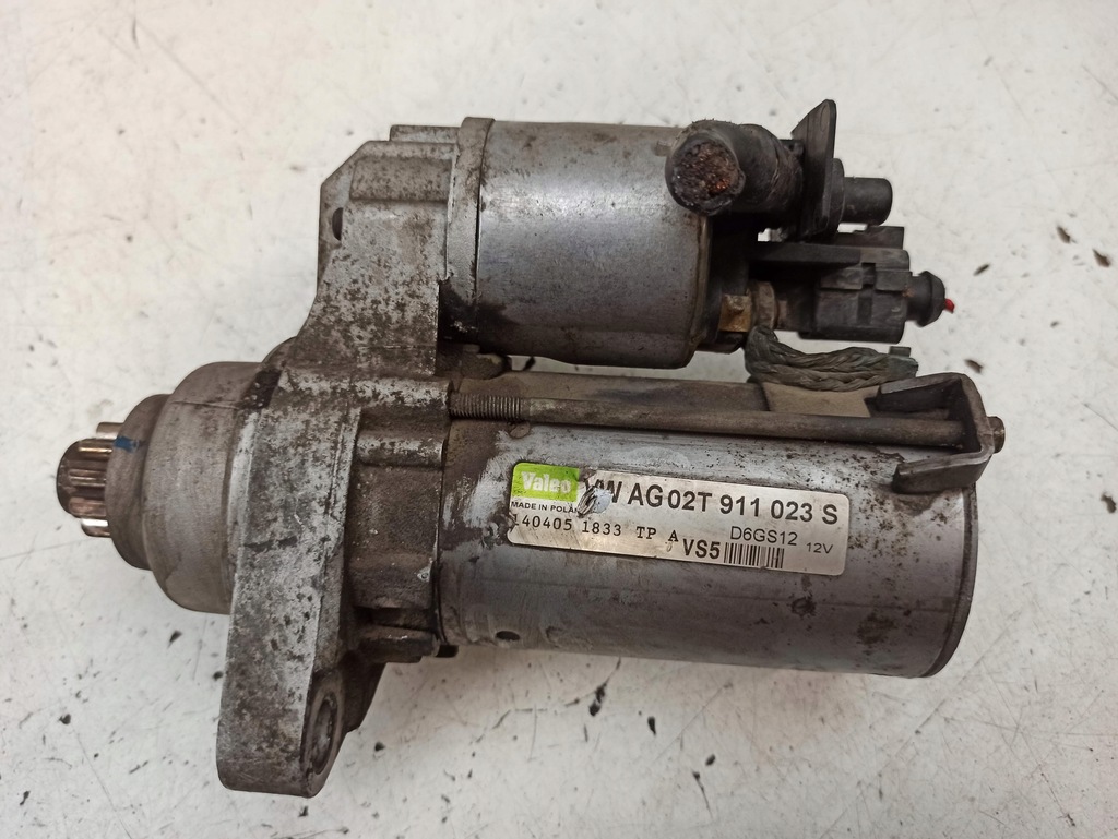 фото №5, Skoda fabia ii стартер 02t911023s