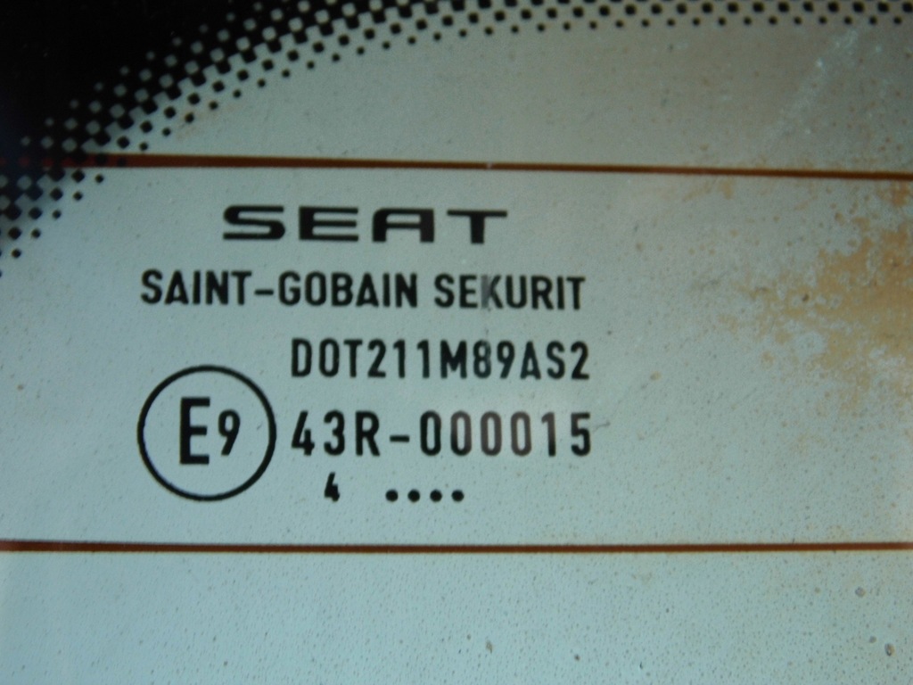 фото №11, Кришка багажника задня з скло seat altea 5p 2004r. графітова