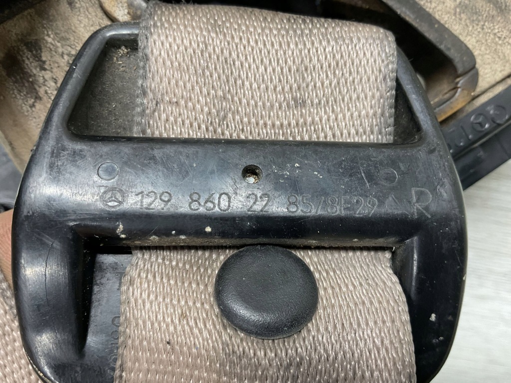 Ремінь безпеки передній лівий mercedes-benz sl r129 1298600332 1298602285 Київ