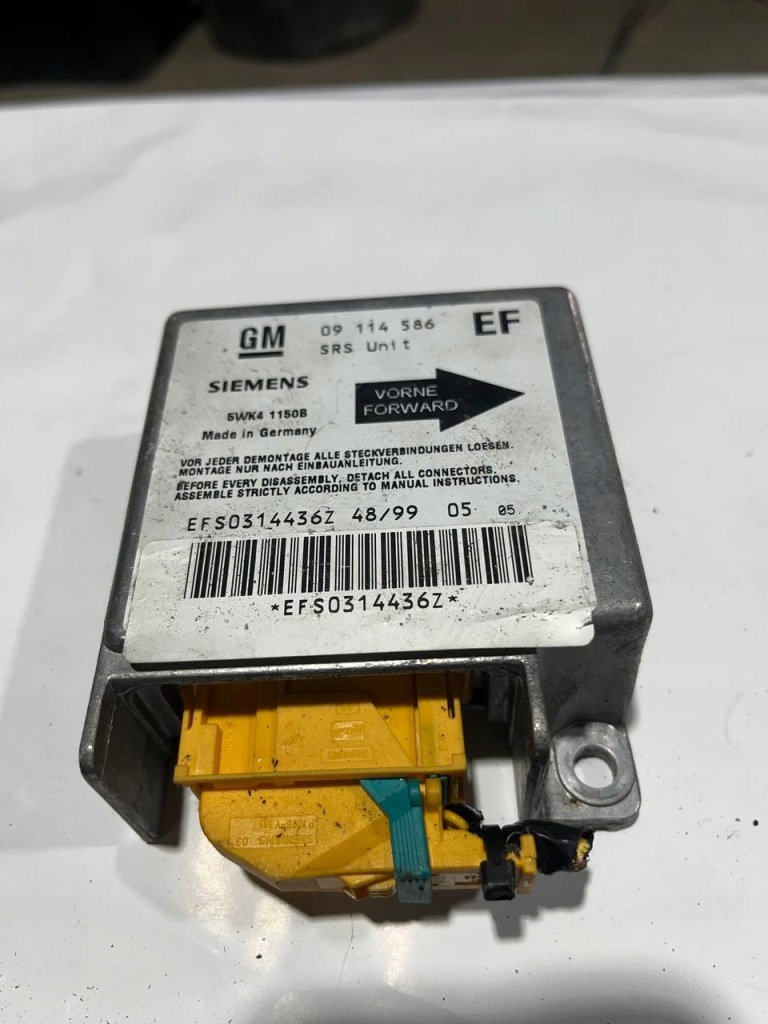 Купить Датчик модуль подушка безопасности opel corsa b tigra 09114586