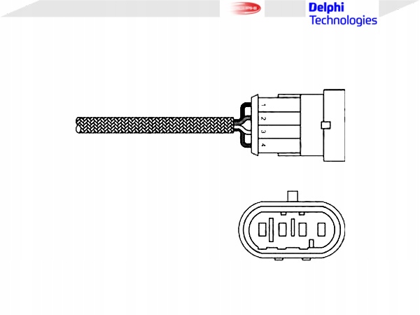 фото №2, Delphi es20267-12b1 датчик лямбда-зонд