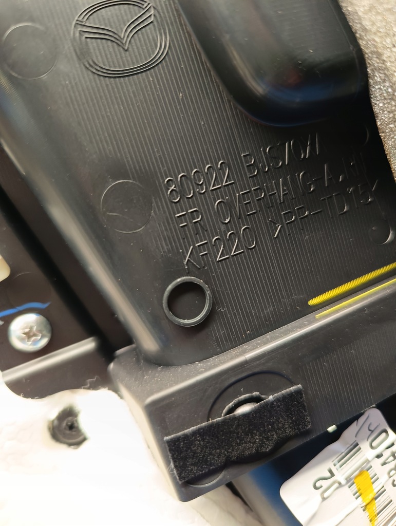 фото №6, Оббивка обшивка двері правий перед mazda 3 iii 13-19. bm bn