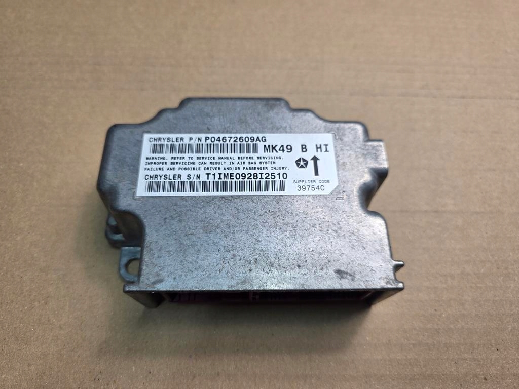 Купить Модуль подушек подушка безопасности jeep compass p04672609ag 17